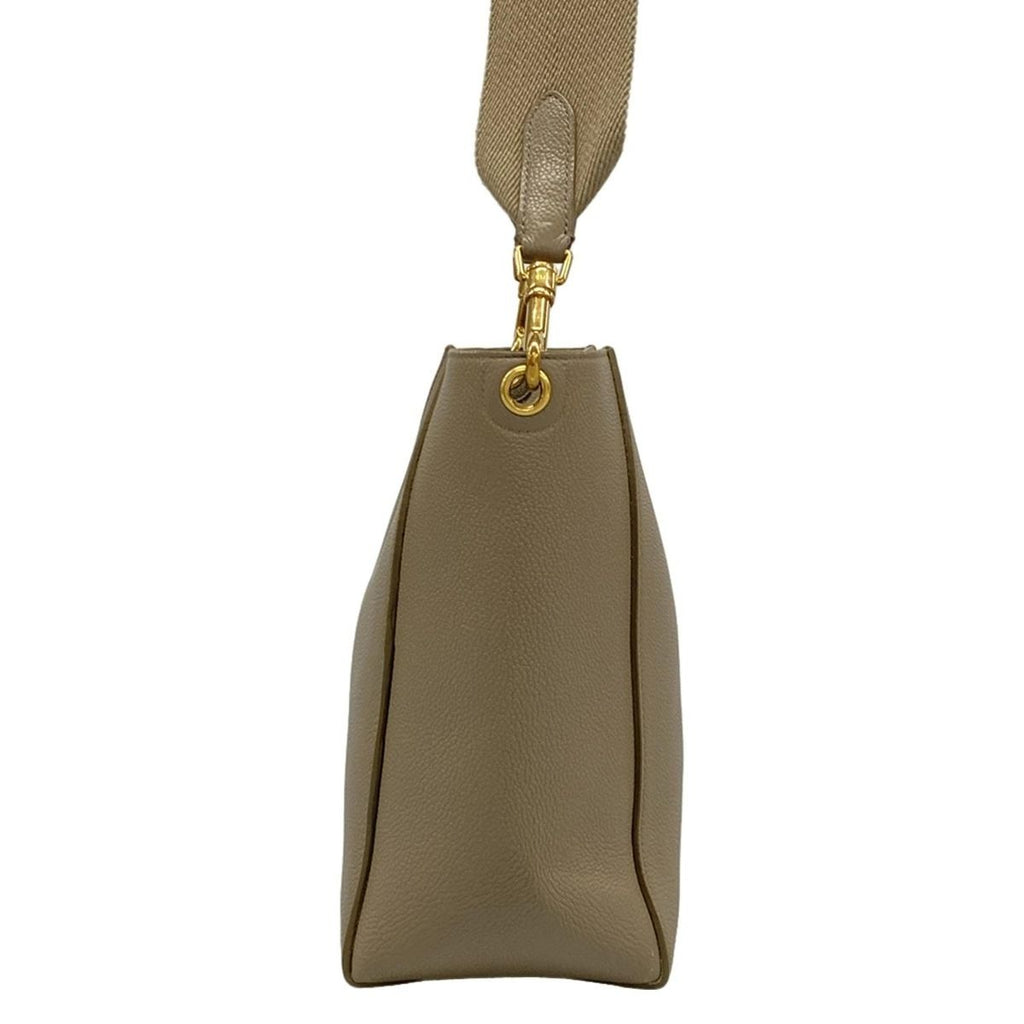 Celine Shoulder Bag Sangles Small Beige Leather — view 2