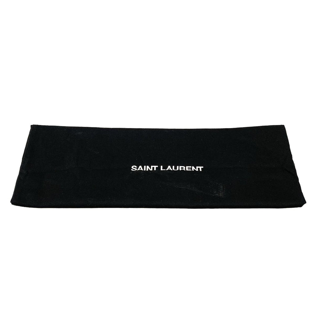 Saint Laurent Paris Shoulder Bag Beige Chain Leather — view 8
