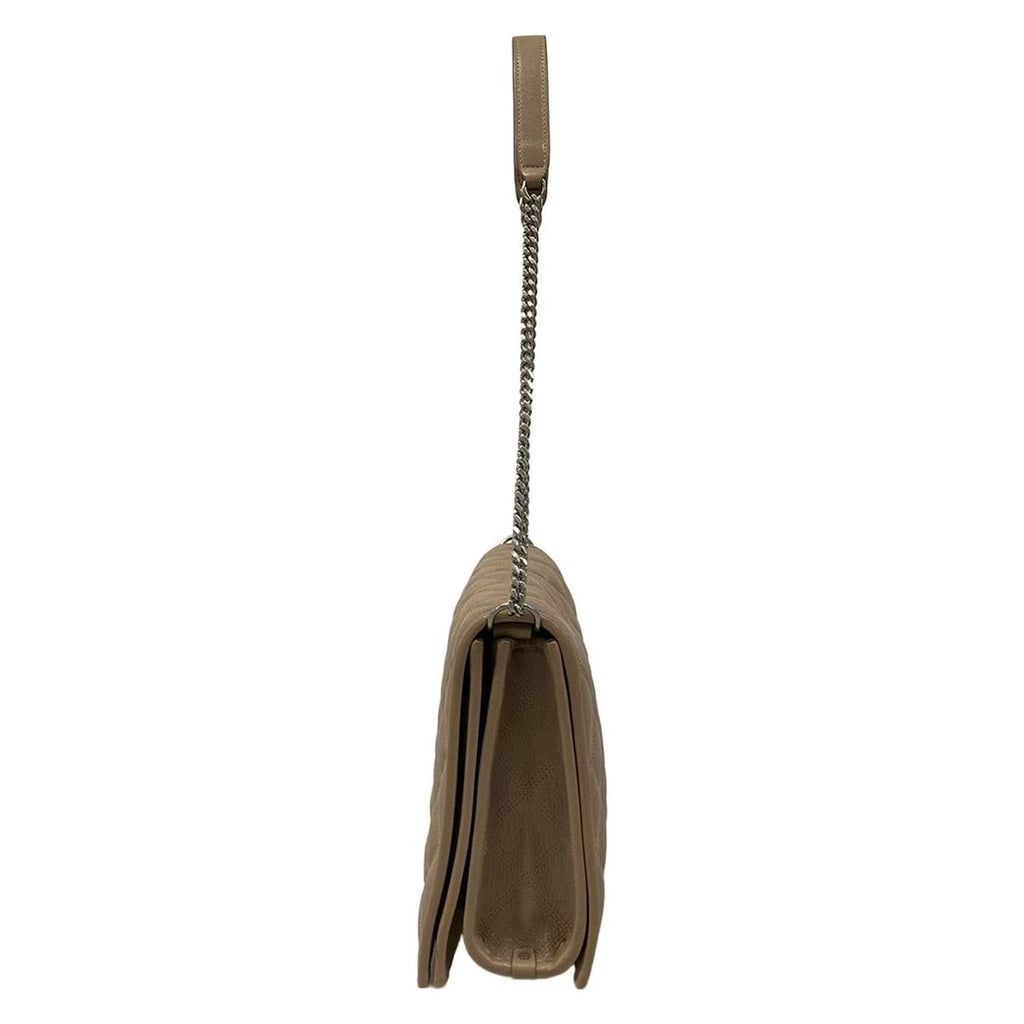 Saint Laurent Paris Shoulder Bag Beige Chain Leather — view 4
