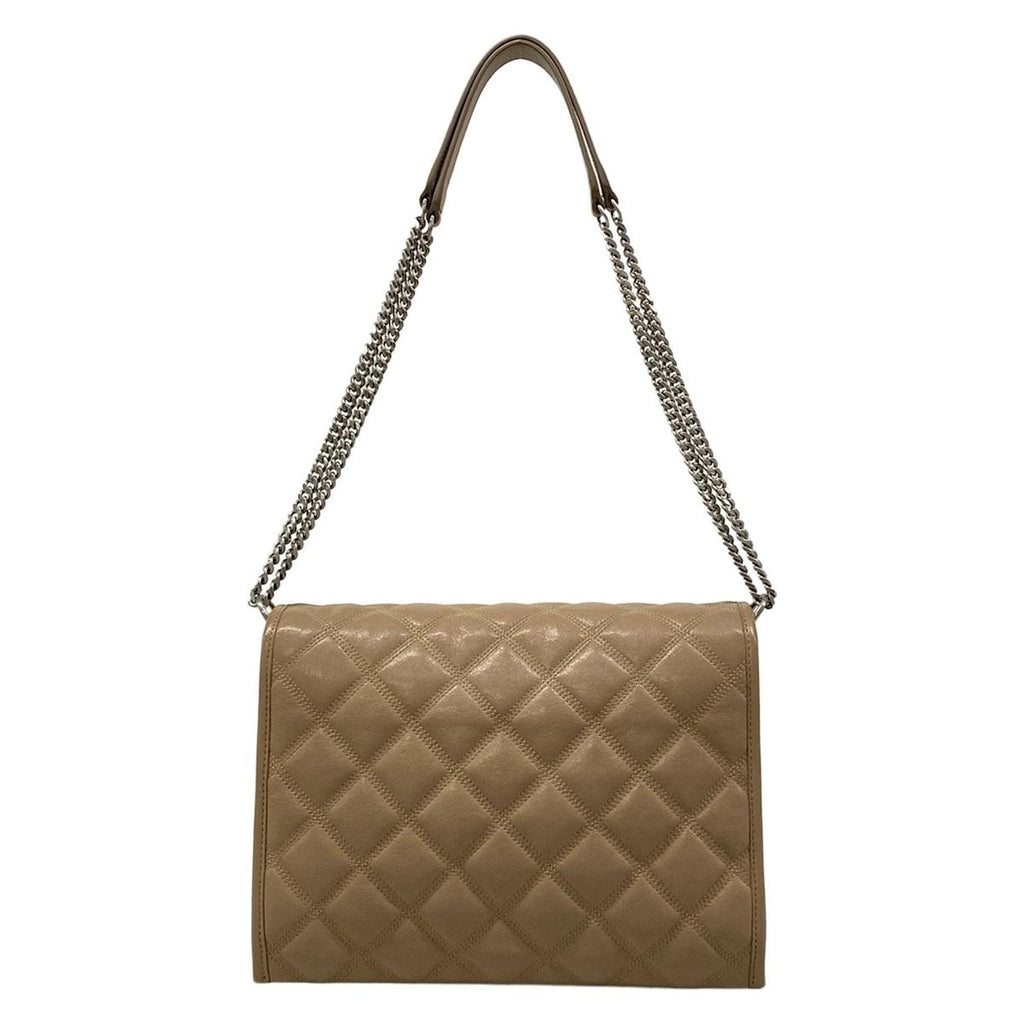 Saint Laurent Paris Shoulder Bag Beige Chain Leather — view 3
