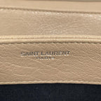 Saint Laurent Paris Shoulder Bag Beige Chain Leather — view 9