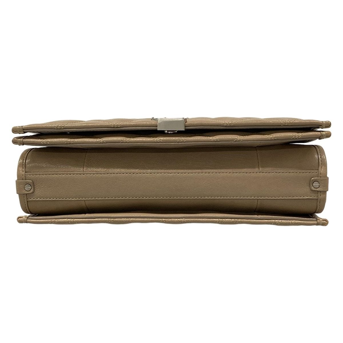 Saint Laurent Paris Shoulder Bag Beige Chain Leather — view 5