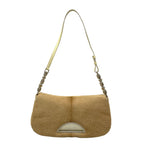Dior Shoulder Bag Maris Pearl Light Brown Ivory Leather