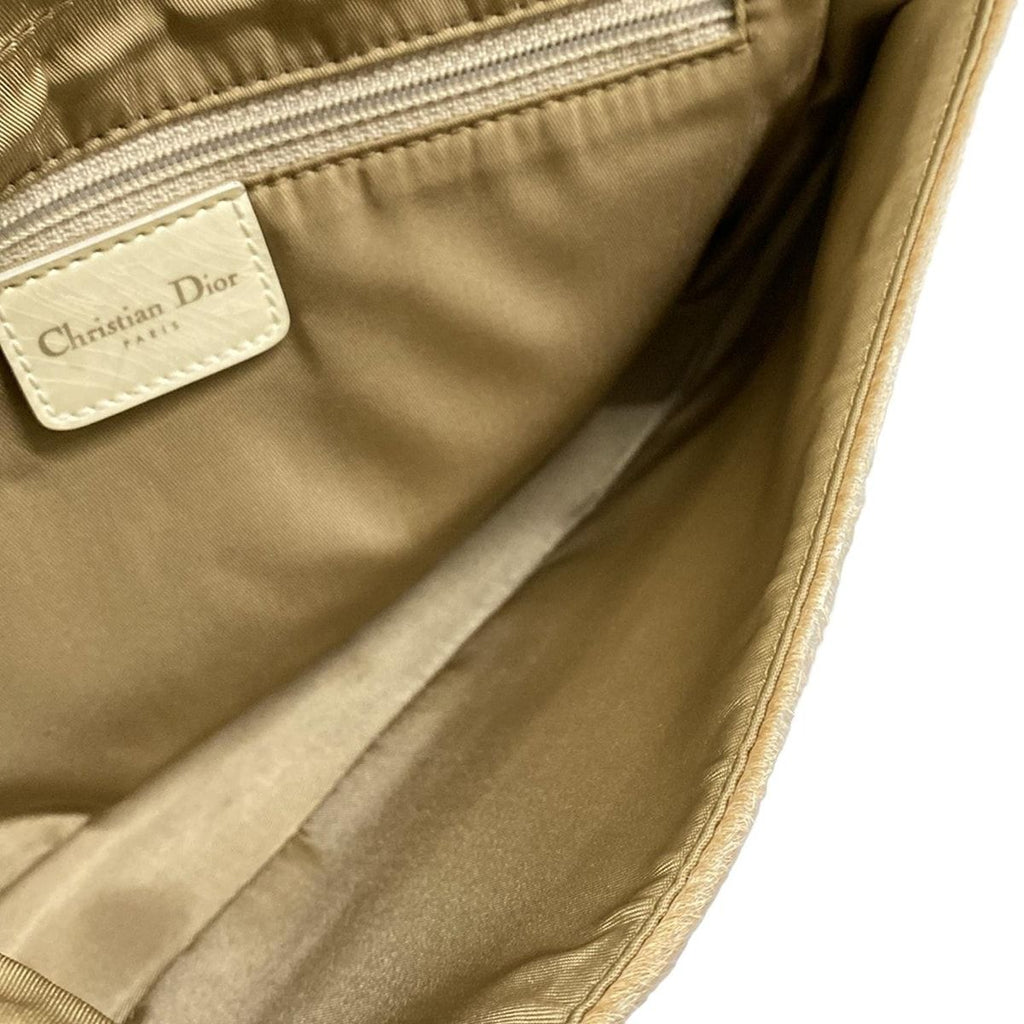 Dior Shoulder Bag Maris Pearl Light Brown Ivory Leather — view 7