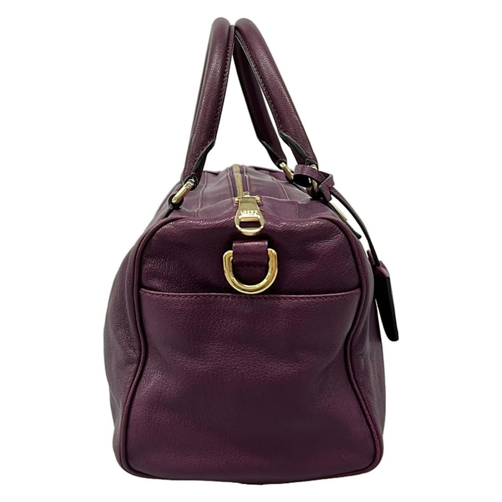 Loewe Handbag Purple Leather — view 2