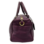 Loewe Handbag Purple Leather — view 2