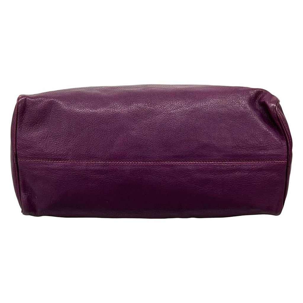Loewe Handbag Purple Leather — view 5