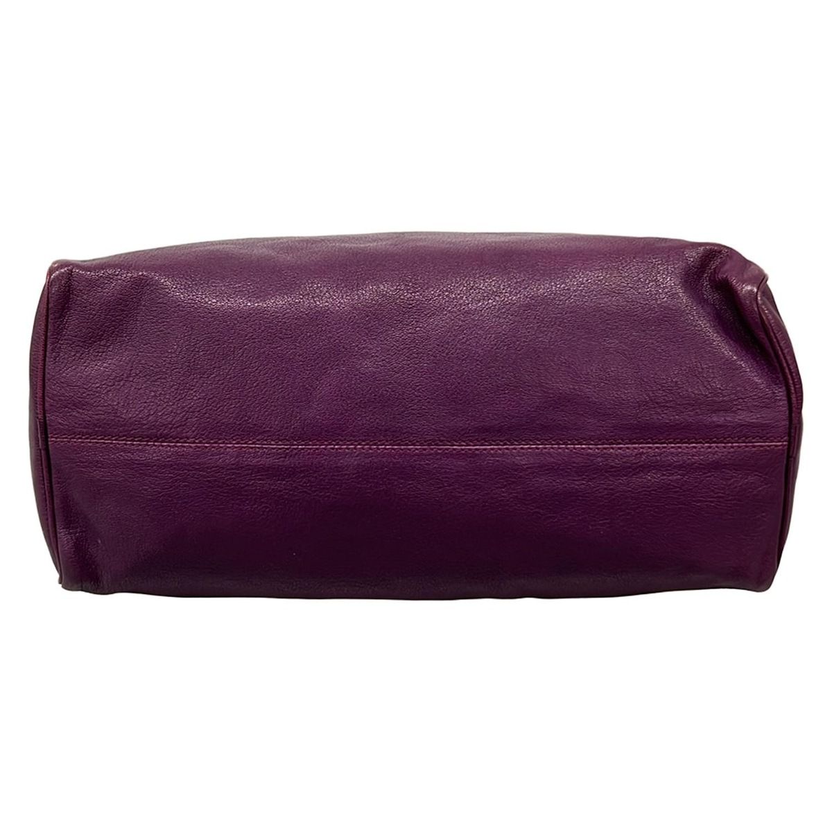 Loewe Handbag Purple Leather — view 5