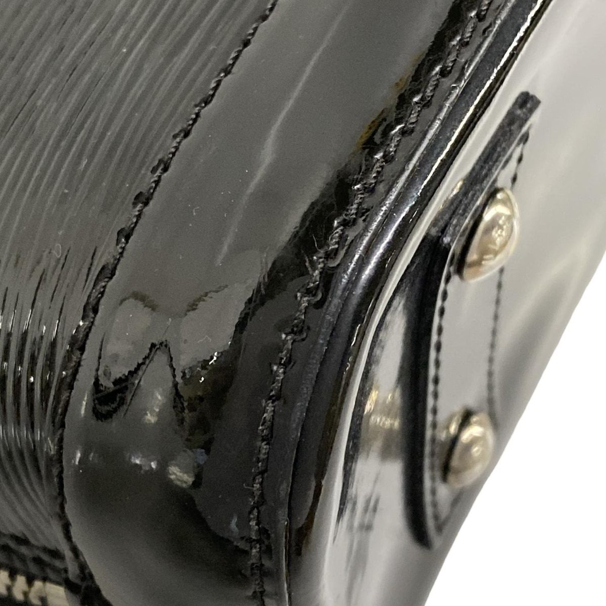 Louis Vuitton Handbag Epi Alma BB Noir Leather — view 6