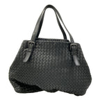 Bottega Veneta Tote Cesta Black Leather — view 3