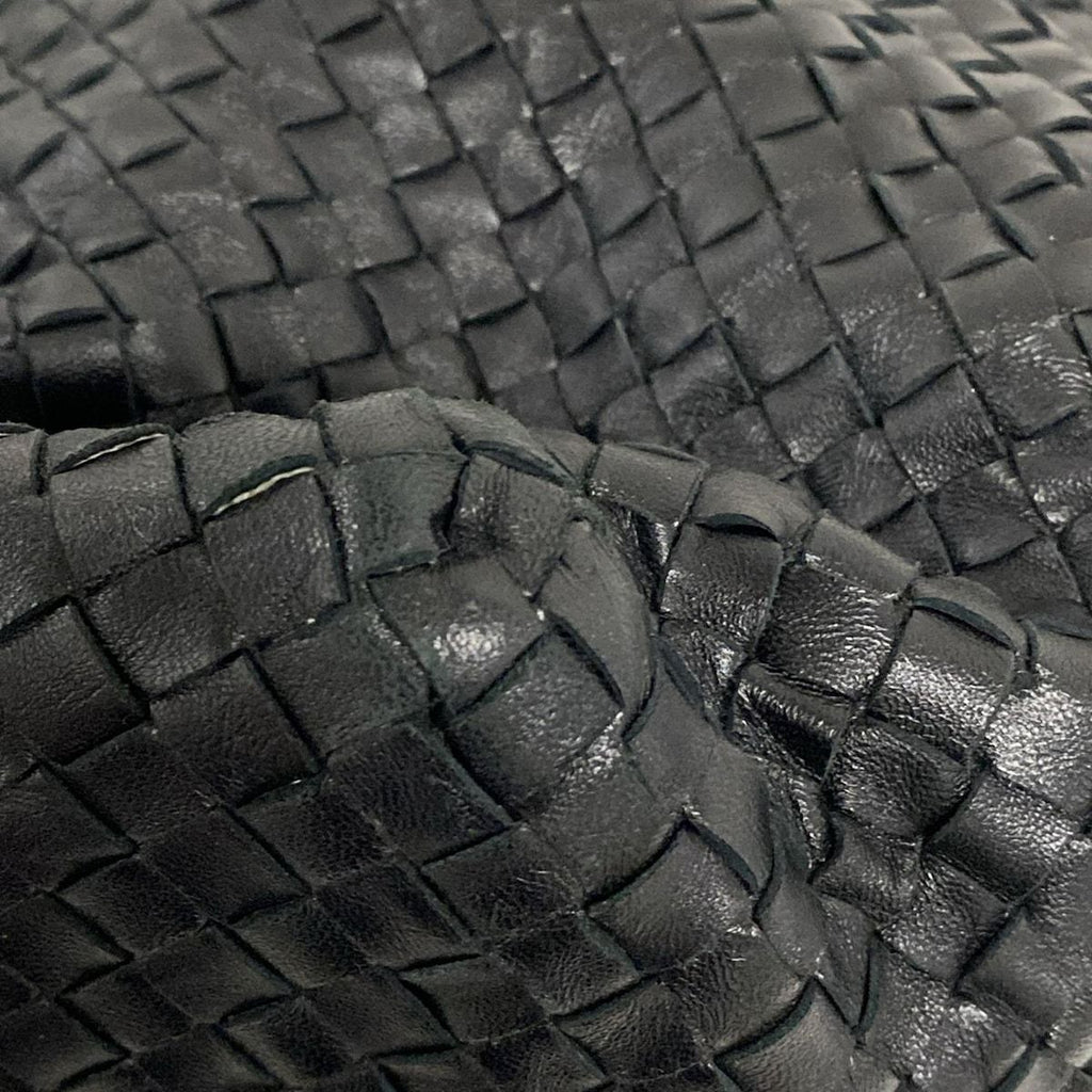 Bottega Veneta Tote Cesta Black Leather — view 6