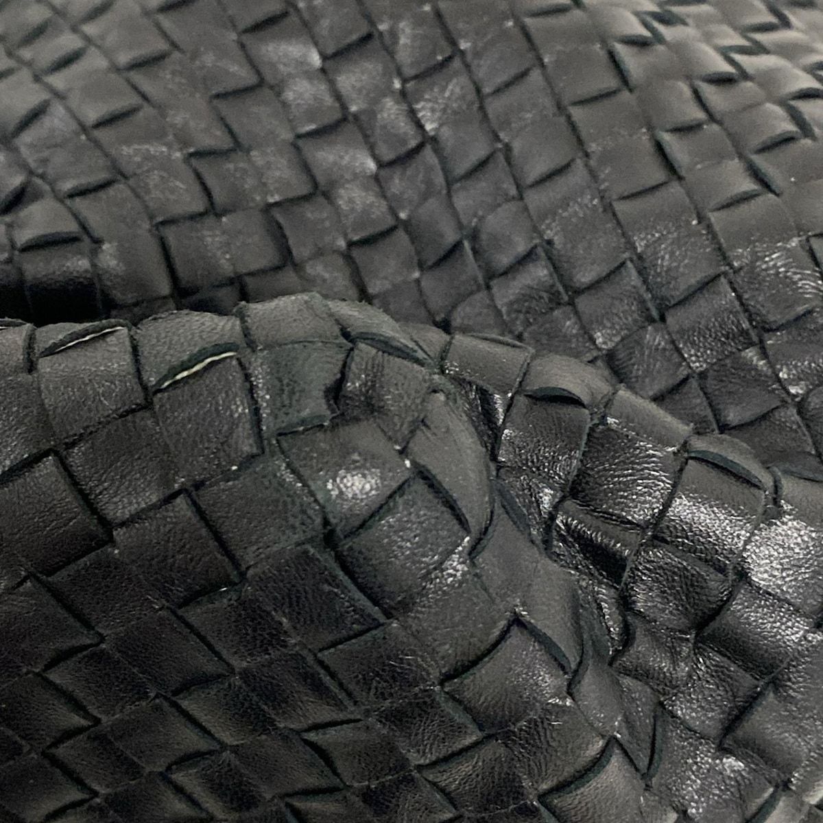 Bottega Veneta Tote Cesta Black Leather — view 6