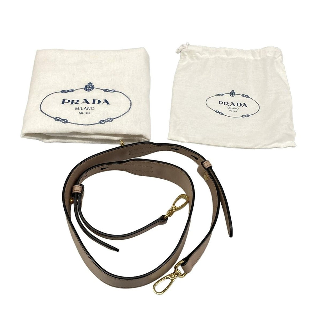 Prada Handbag Beige Leather — view 8