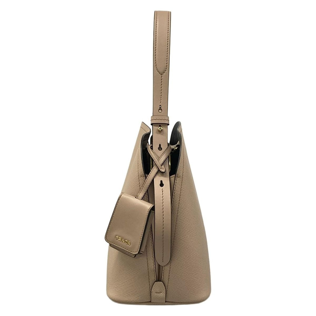 Prada Handbag Beige Leather — view 4