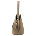 Prada Handbag Beige Leather — view 4