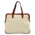 Hermes Handbag Escapade Ivory Rouge Ash Gold Leather