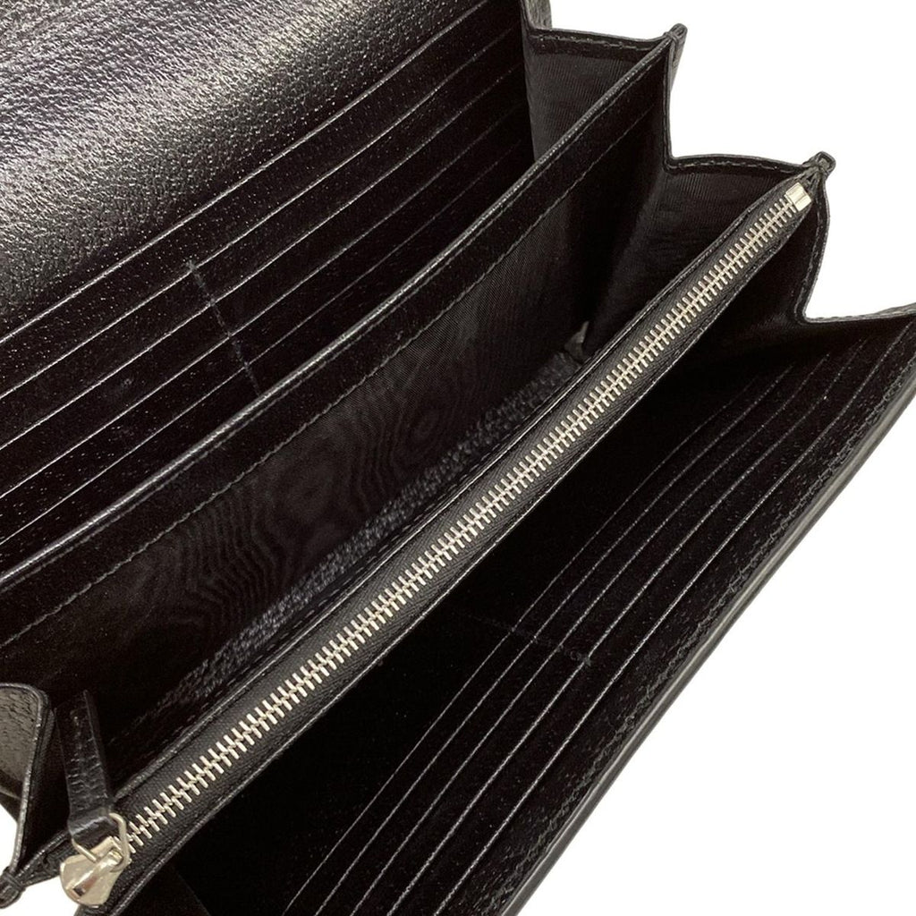 Gucci Wallet Dionysus GG Pattern Black Beige Chain Strap Removable Leather — view 4