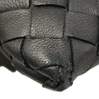 Bottega Veneta Clutch Intrecciato Black Fringe Leather — view 6