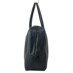 Hermes Handbag Plume 32 Dark Navy Gold — view 4