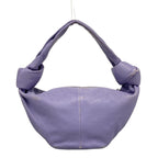Bottega Veneta Handbag Double Knot Purple Leather — view 3