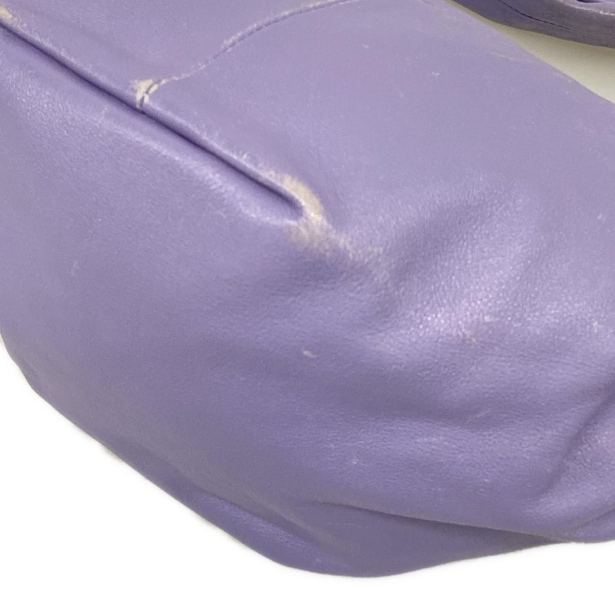 Bottega Veneta Handbag Double Knot Purple Leather — view 6