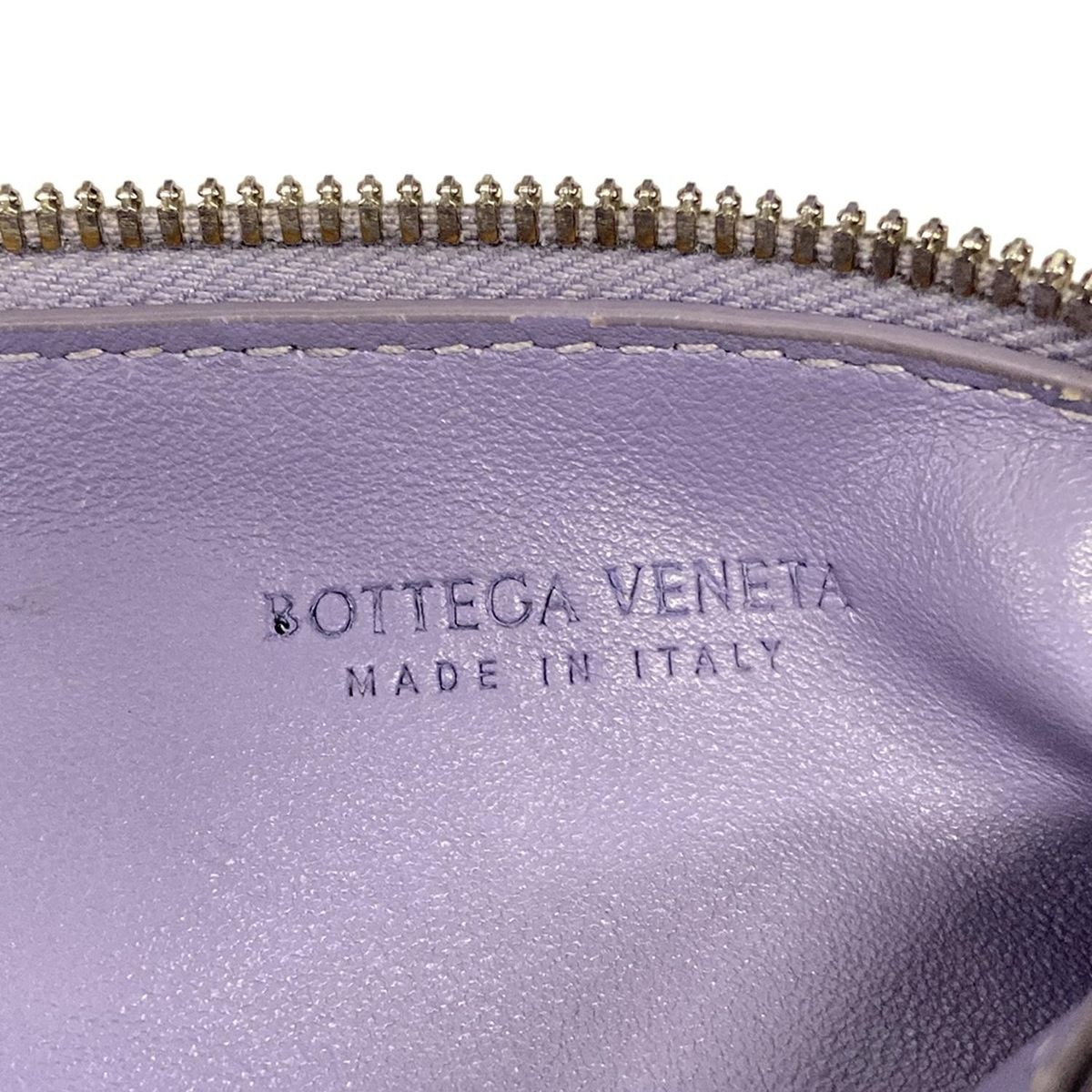Bottega Veneta Handbag Double Knot Purple Leather — view 9