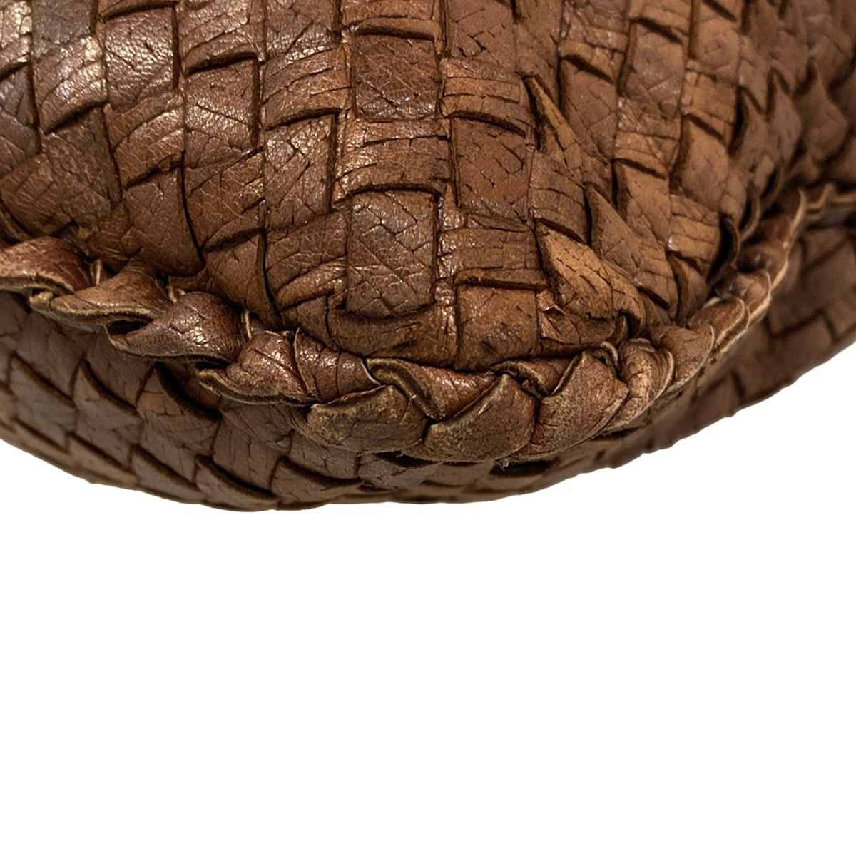 Bottega Veneta Handbag Bag Dark Brown Leather — view 6