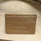 Gucci Shoulder Bag S-veneer Collection Beige Brown Multi Chain Hong Kong Macau — view 8