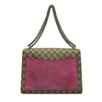 Gucci Shoulder Bag Dionysus Beige Pink Multi Chain Rhinestone — view 3