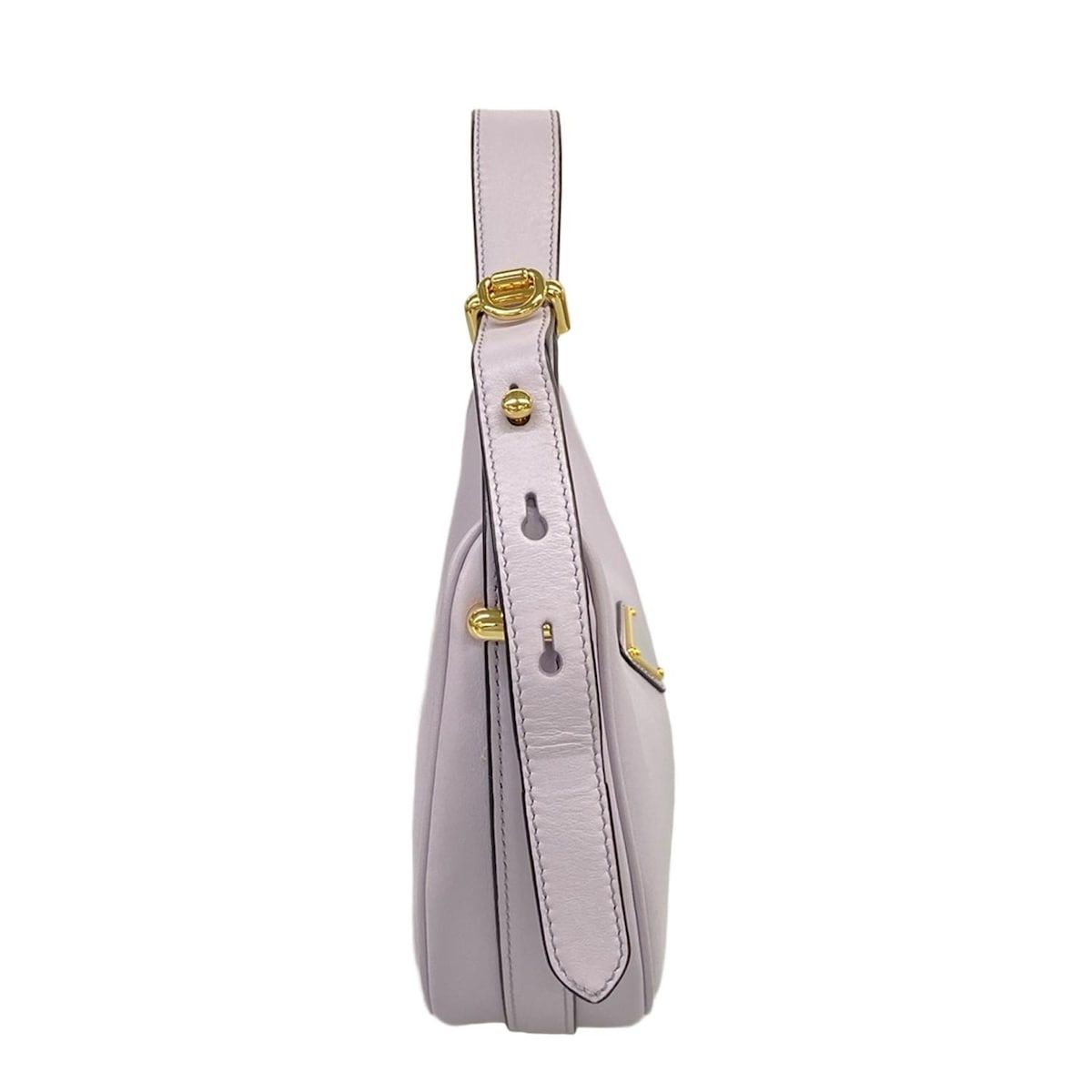 Prada Handbag Ake Purple Leather — view 2