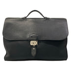 Hermes Business Bag Sac a Depeches 41 Black Silver
