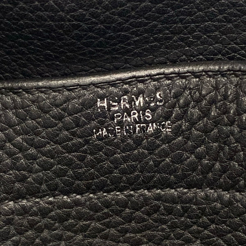 Hermes Business Bag Sac a Depeches 41 Black Silver — view 8