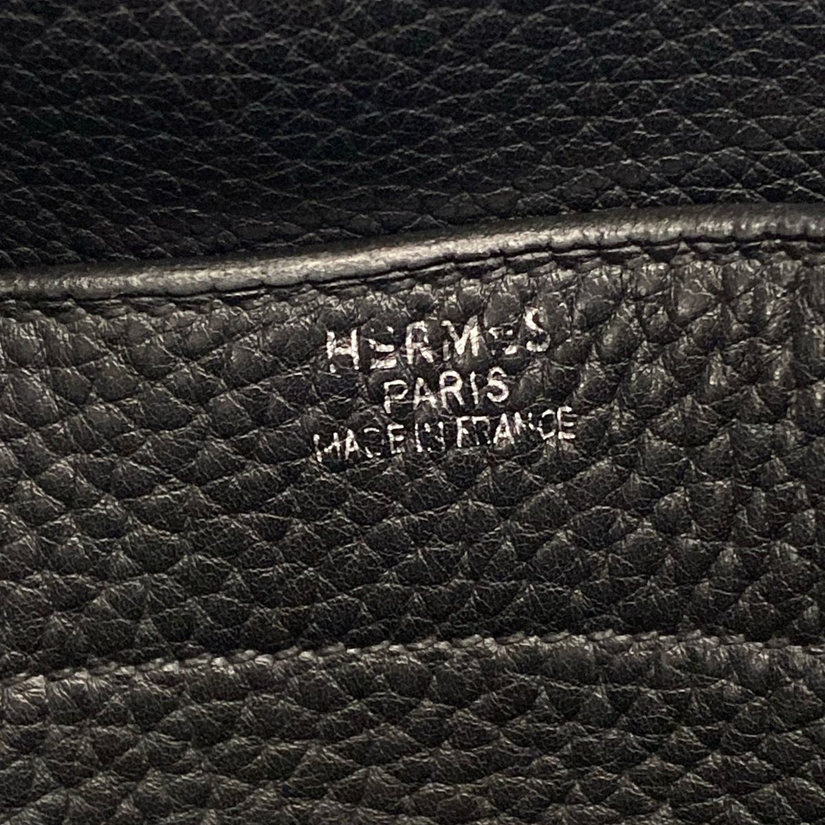 Hermes Business Bag Sac a Depeches 41 Black Silver — view 8