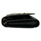 Louis Vuitton Wallet Twist Portefeuille Chain Noir Multi Leather Shoulder — view 9