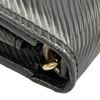 Louis Vuitton Wallet Twist Portefeuille Chain Noir Multi Leather Shoulder — view 7