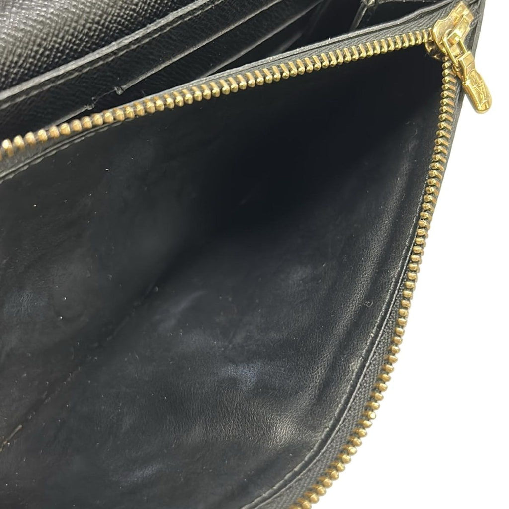 Louis Vuitton Wallet Twist Portefeuille Chain Noir Multi Leather Shoulder — view 5