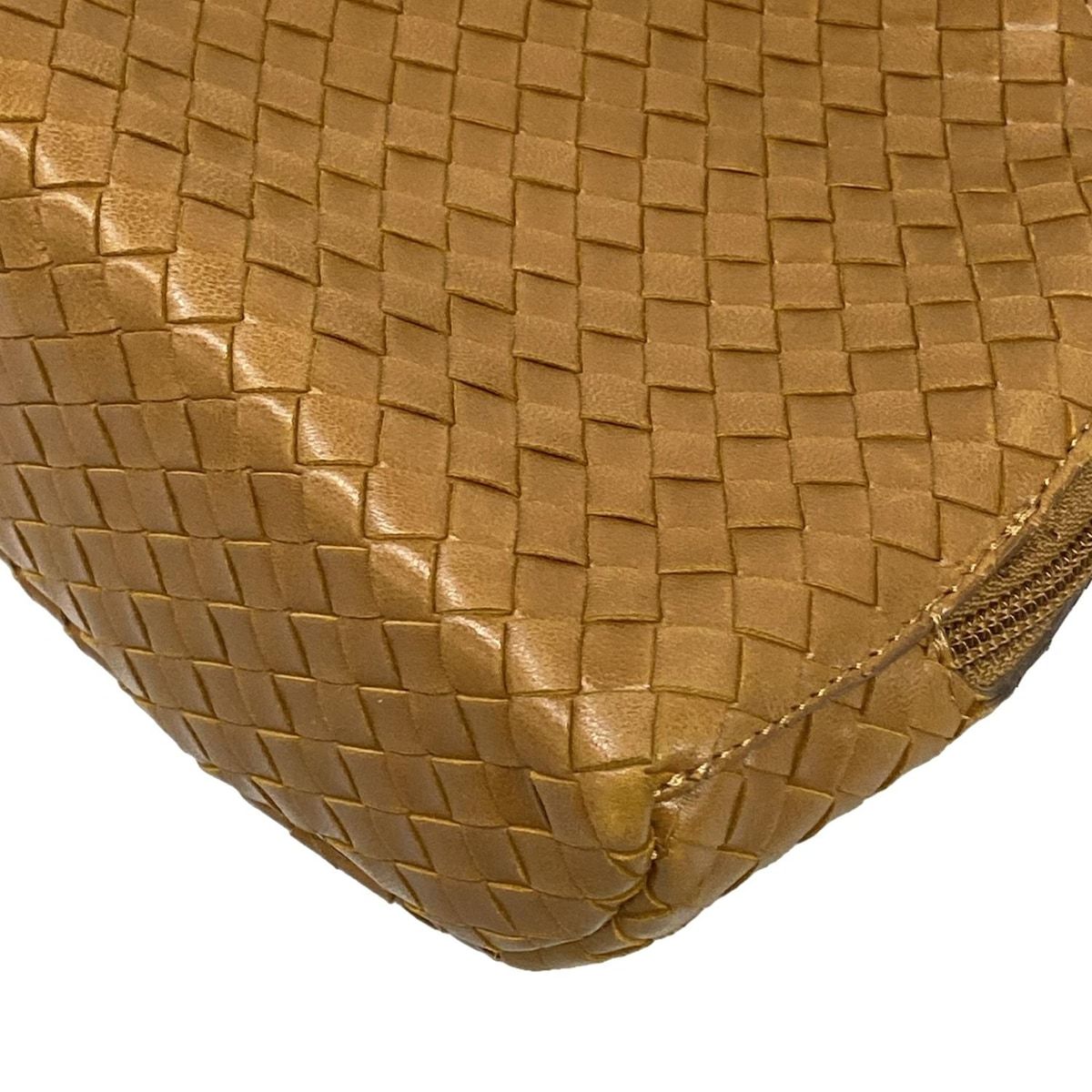Bottega Veneta Shoulder Bag Intrecciato Brown Leather — view 5