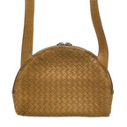 Bottega Veneta Shoulder Bag Intrecciato Brown Leather — view 3