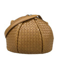 Bottega Veneta Shoulder Bag Intrecciato Brown Leather