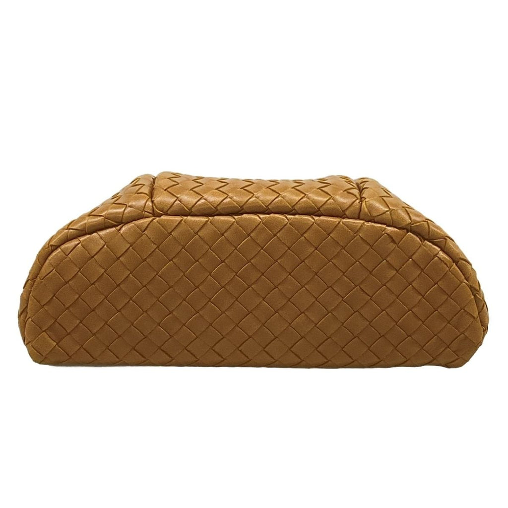 Bottega Veneta Shoulder Bag Intrecciato Brown Leather — view 6