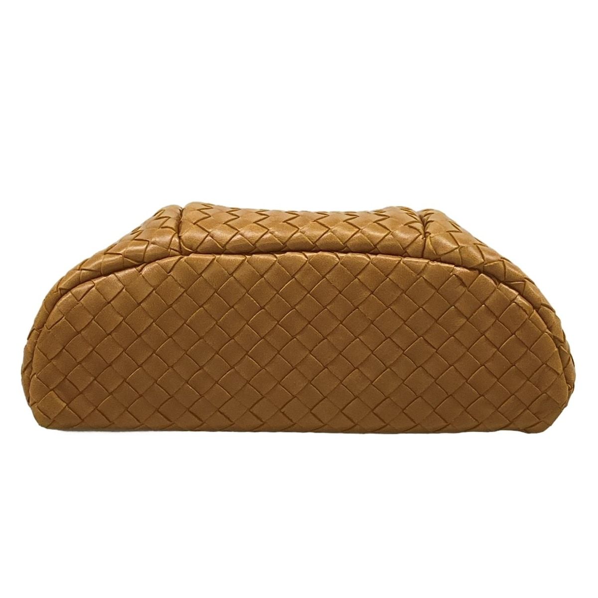 Bottega Veneta Shoulder Bag Intrecciato Brown Leather — view 6