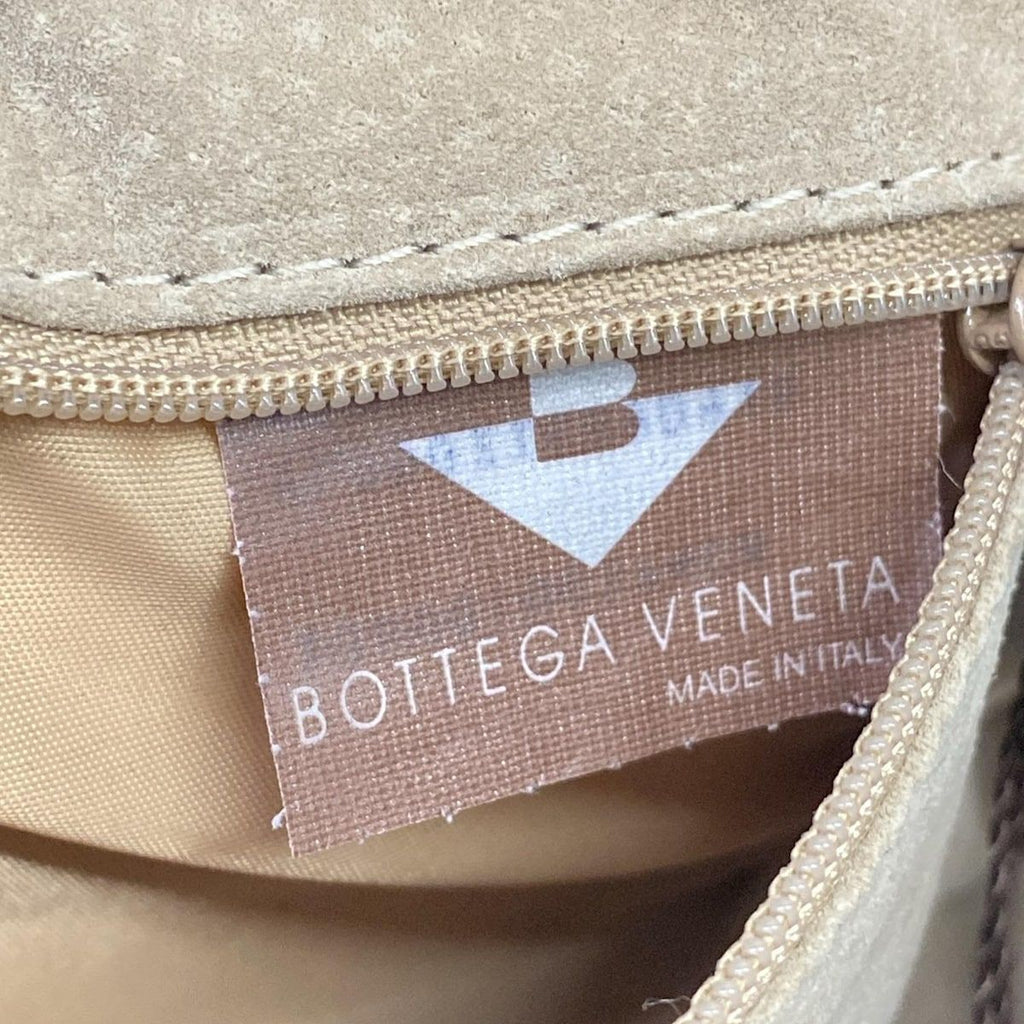 Bottega Veneta Shoulder Bag Intrecciato Brown Leather — view 9