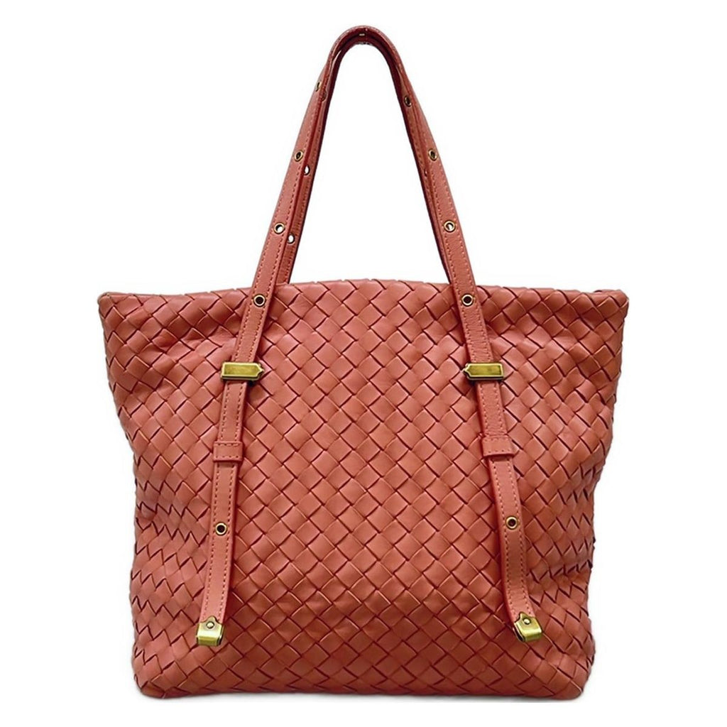 Bottega Veneta Tote Pink Leather