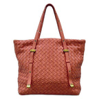 Bottega Veneta Tote Pink Leather