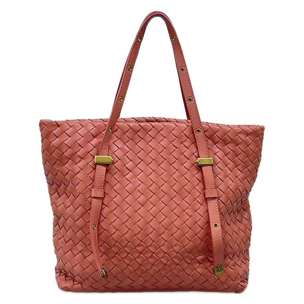 Bottega Veneta Tote Pink Leather — view 3