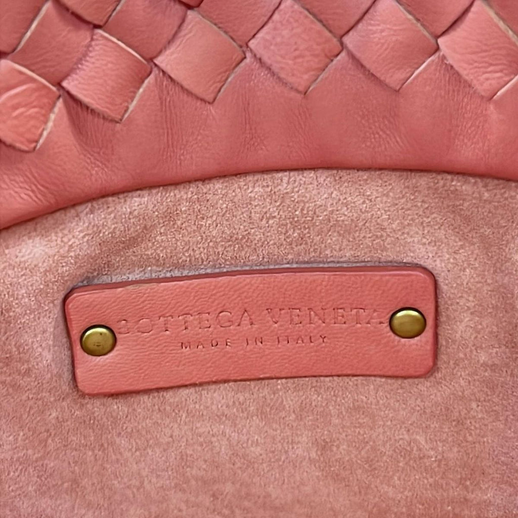 Bottega Veneta Tote Pink Leather — view 8