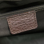 Dior Handbag Trailer Dark Brown Ivory Perforated Leather — view 9