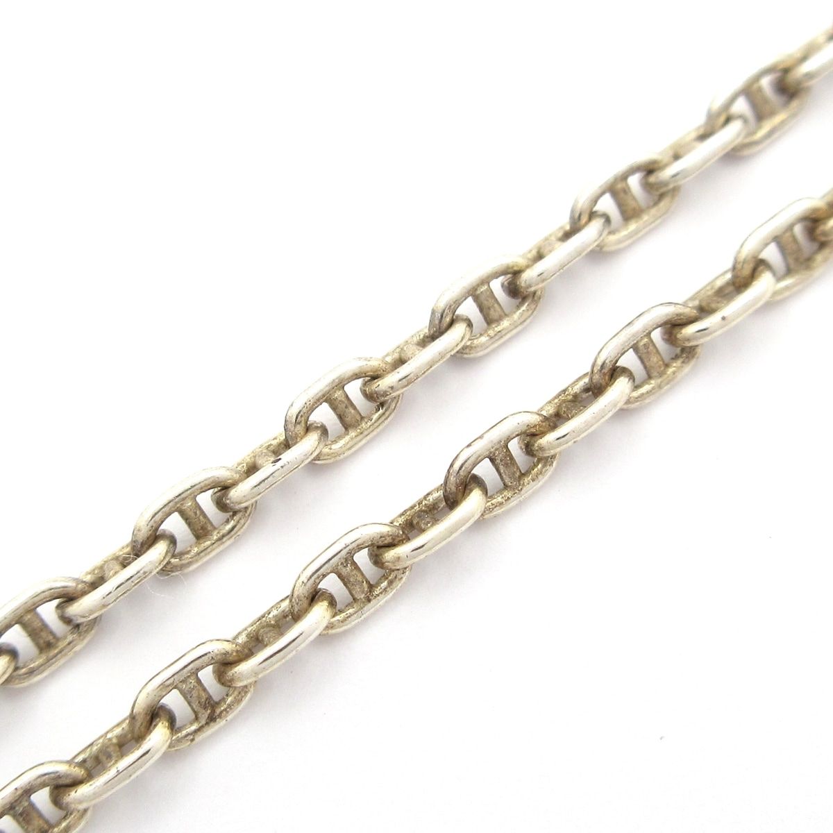 Hermes Necklace Series Mini Chaine D'ancre Silver — view 7