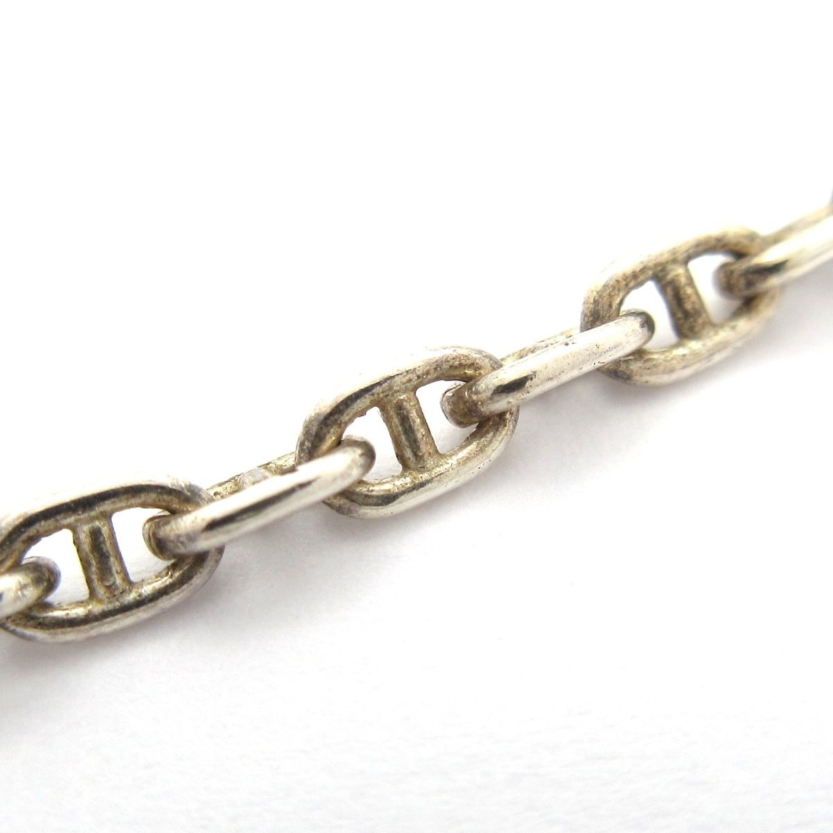 Hermes Necklace Series Mini Chaine D'ancre Silver — view 3