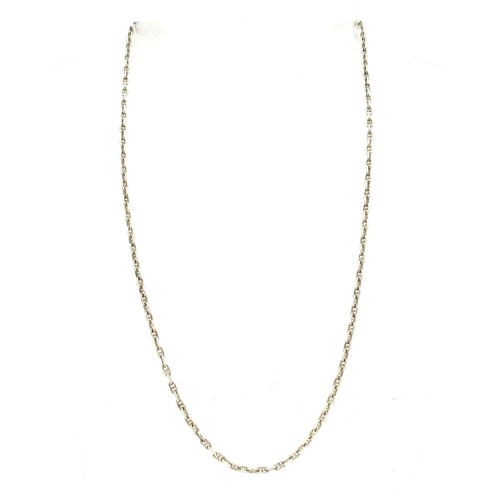 Hermes Necklace Series Mini Chaine D'ancre Silver — view 2